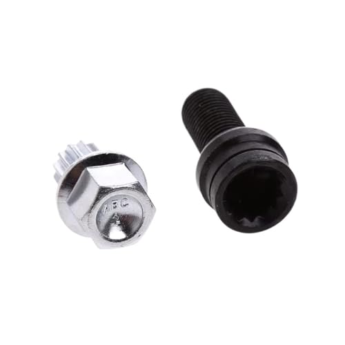 Tornillos llanta compatible con A4 y A6 en acero inoxidable 8D0601139F 5