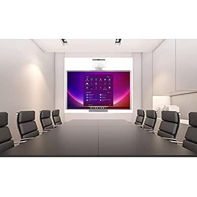 Electronic Interactive Dry Erase Board for Classroom Presentation/Collaboration (6 feet Long by 4 feet Wide) (with The Smart UF70W Short Throw Projector)