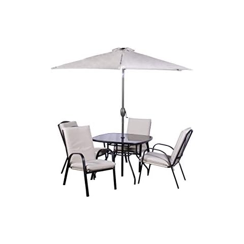 Royalcraft Amalfi Dining Set, Black Cover