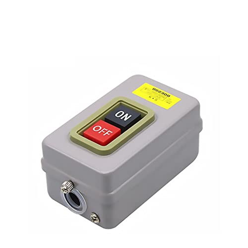 Interrupteur à pression BS211B de commande de puissance pour moteur triphasé 1,5 kW