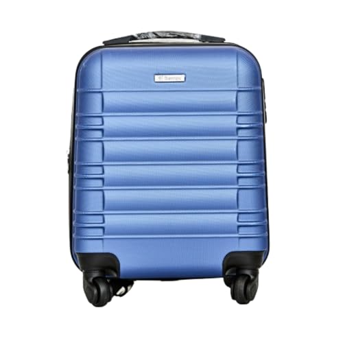 ABS Luggage Suitcase 20in Spinner Hardshell Blue