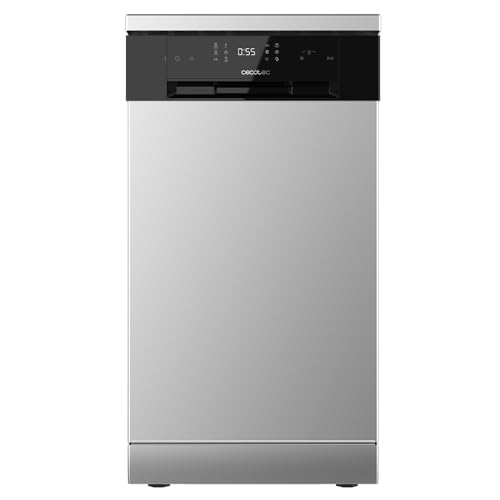 Cecotec Lavavajilla Bolero Aguazero 4201 Inox E. 1850 W, 11 cubiertos, 6 programas, Clase E, Dual...