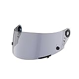 VISOR SILVER MIRRORED, TEAR-OFF ONE SIZE