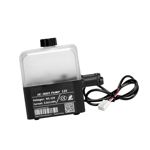 Bomba de agua de 300L/H para refrigeración líquida con presión de 1.9M y sensor de velocidad