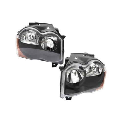 Phare avant haut de gamme pour Jeep Grand Cherokee 2008-2010 | Paire de blocs optiques