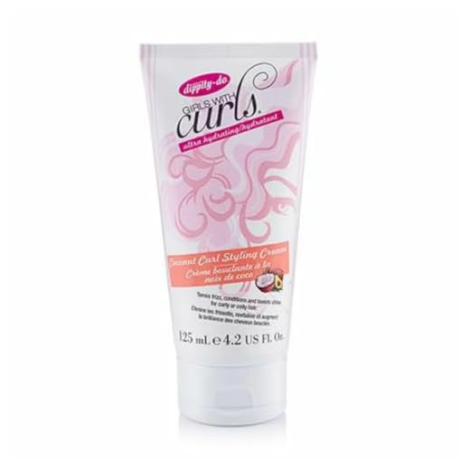 Dippity Do Girls With Curls Coconut Curl Styling Cream, 4.2 Oz.