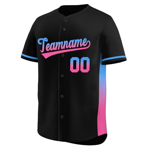 KXK Custom Baseball Jerseys Button Down Shirt Personalized Stitched or Printed Name Number for Men Women Youth miniatura 1