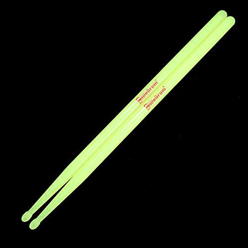 Bacchette per batteria in nylon luminose, 5a, leggere, resistenti, antiscivolo,