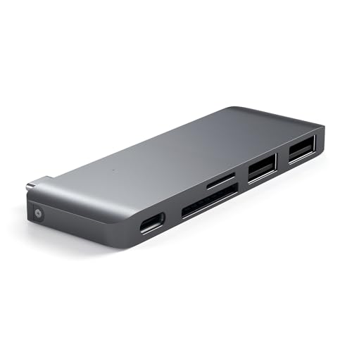 Amazon | Satechi USB-C 3-in-1 コンボハブ パススルー充電 USB3.0