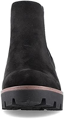 Rieker Women's Acorn Chelsea Boots 8.5 Medium Black Micro Suede | Image 5