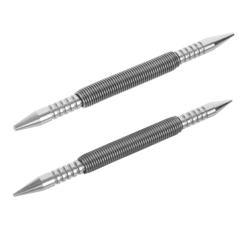 Poinçons centraux acier carbone double tête pour perforation bois - 2