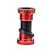 Generic Bike Bottom Bracket Road BB51 24mm Threaded Component Parts, Red, 95.3x44mm