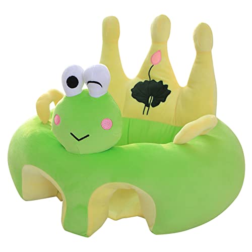 Starnearby Coussin de Canapé Bébé, Fauteuil Enfant en Peluche, Housse de Siège, Siège de Sol pour Apprendre à S'asseoir