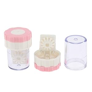 harayaa 2 Stuks Lenzenhouder Lensreiniger Contactlensreiniger