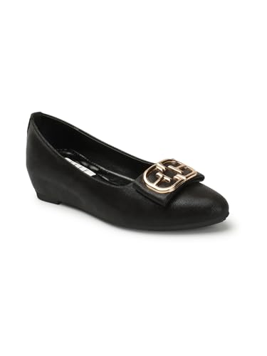 Womens Fashionable Solid Comfortable Ballerinas Colour-Black, Size-UK 6 (B0CKHCTS38) Amazon Price History, Amazon Price Tracker
