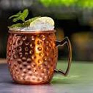 GRAINEX ENGINEER 2 Oz. Solid Copper Mini Moscow Mule Shot Mug - Image 2
