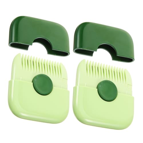 VICASKY 2pezzi Pettine Tagliacapelli Manuale Portatile per Rimozione Doppie Punte Donna Strumento Taglio Rifinitura Frangia Casa Prodotto Cura Capelli