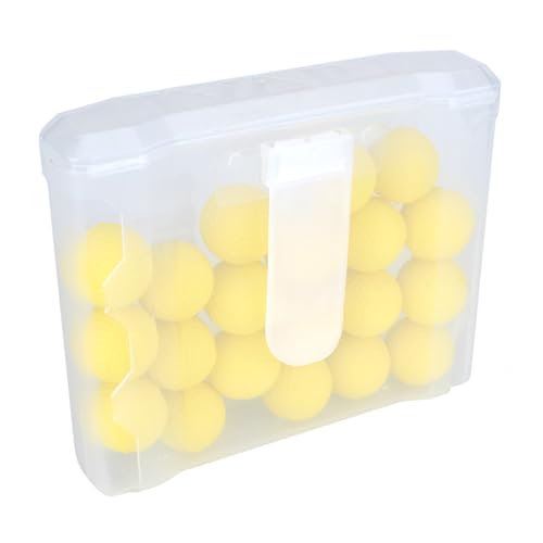 YUWENW 弾丸ボール 円形 12セット 室内 屋内 屋外 ソフト 壁や家具を壊さない 練習 距離感 打感 自宅でアプローチ上達 アプローチ 練習 おもちゃ 軟弾銃 おもちゃの銃 銃弾 アクセサリー 練習用