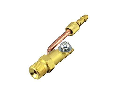 Image of RIVERWELD TIG Torch Fitting Part Accessories Cables and Gas Water Separate Cable Connector 9 /16 inch -18 Male for SR WP 18 TIG Welding Torch Pack of 2