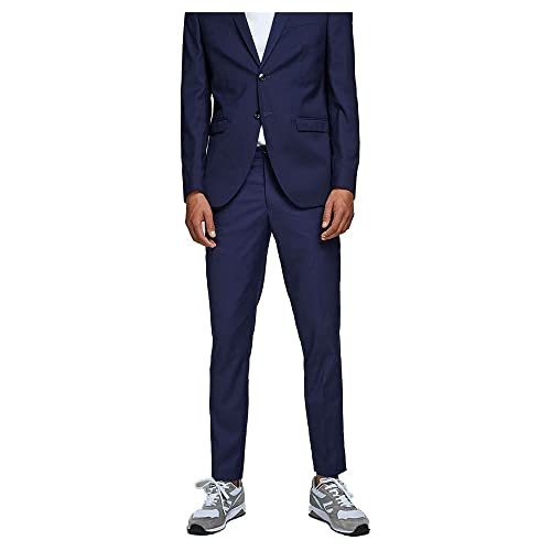 JACK & JONES Herren Jprfranco Trouser Noos Tuxedo Hose, Medieval Blue, 52 EU