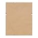 DesignOvation Macon Decorative Wall Mounted Framed PInboard with Soft White Linen Padded Fabric, 23x29