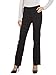 Red Hanger Bootcut Dress Pants for Women -Stretch Comfy Work Pull on Womens Pant Black-S
