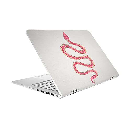 Vinyle autocollant HP Spectre Pro X360 G2 peau de protection motif serpent rose art