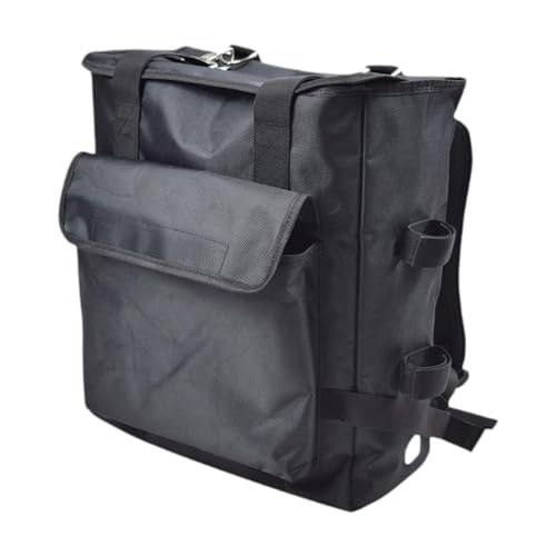 KiBcsLic Backpack, Bucket Tool Bag, Adjustable Shoulder Strap Water Storage Bag Outdoor Carrying Backpack for Riding Camping