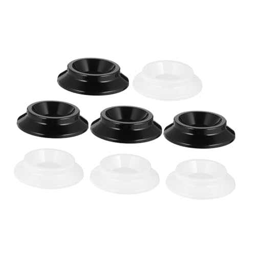 FAVOMOTO 8pcs Anti-skid Piano Leg Mats Piano Leg Pads for Floor Protection Non-slip Caster Cups