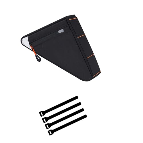 自転車フレームバッグ収納ポーチ自転車フロントトップチューブバッグ実用的なサイクリング三角ポーチ折りたたみ自転車自転車フロントトップチューブバッグ