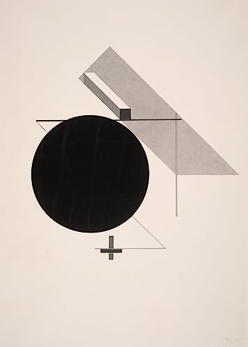 Poster Lissitzky 50x70 toile sans cadre pour habiller un mur vide
