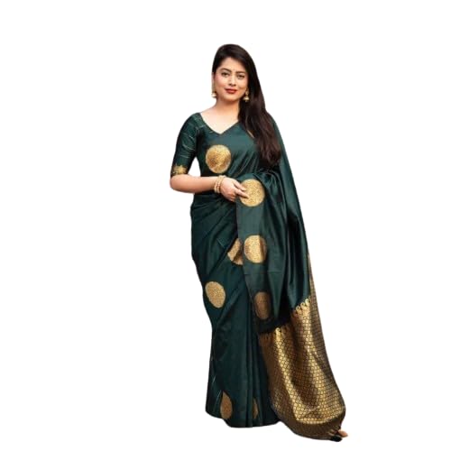 Image of Flosive Women's Kanchipuram Silk Saree