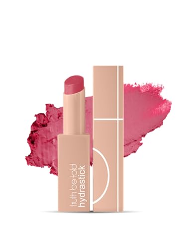 Image of Truth Be Told TBT Hydrastick Lipstick - She Achieves | Infused with Herb-Infused Sesame Oil & 9 Botanicals | Hydrating, Long-Lasting & Pigment-Restoring | Bold Color with Intense Care - Nude Pink
