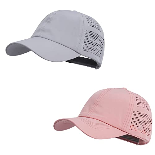 Image of HH HOFNEN Women Quick Drying Baseball Cap Sun Hat Unstructured Golf Hat