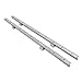 Happybuy Linear Rail 2PCS SBR12-1000mm,Linear Guide 2xLinear Guide Rails and 4xSquare Type Carriage Bearing Blocks,CNC Rail Kit,Linear Rails and Bearings Kit,for Automated Machines and Equipments