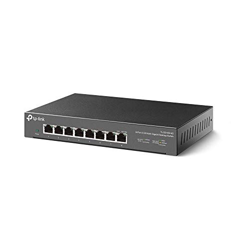 Image of TP-Link Unmanaged 8-Port 2.5G Multi-Gigabit Desktop Switch, 802.3X Flow Control, 802.1p /DSCP QoS, Ideal for Small and Home Office with fanless Design, Metal Casing, Plug and Play (TL-SG108-M2)