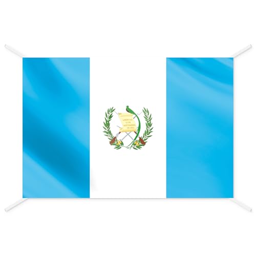 Bandera Guatemala - Banderas del Mundo para Interior y Exterior - Banderas de Comunidades, Países - 144x93 cm