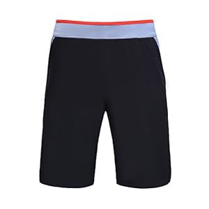 Sundried Mens Gym and Running Shorts Black Training Exercise Shorts