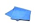 Arkwright Microfiber Suede Glass Cloths - (Pack of 12) Absorbent Dish Drying Cloth, Cleaning Towel Set Perfect for Home, Kitchen, Gym, Cars, and Glass, 16 x 16 in, Blue