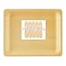 Perfect Stix Perfectware 10-50ct Wooden Disposable Rectangular Plates, 10" (Pack of 50)