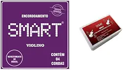 Encordoamento De Violino 4 cordas Smart e Breu Kit