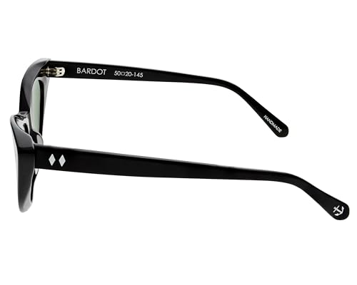 Tres Noir Eyewear Co. Bardot - Medium - Large Sunglasses (Black)3