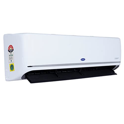 Image of Carrier 2 Ton Inverter 5 Star Split AC CAI24IN5R31W1 (Copper, 24K 5 Star Indus CXi Hybridjet Inverter, Model,R32, White)