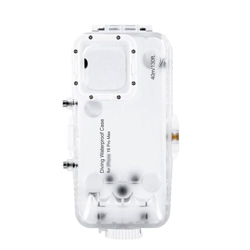 Funda subacuática Teléfono 16 Pro MAX protector impermeable fotografía buceo 130 pies 6