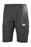 Helly-Hansen Pantalones Cortos de Vela para Hombre, Ébano 980, 56