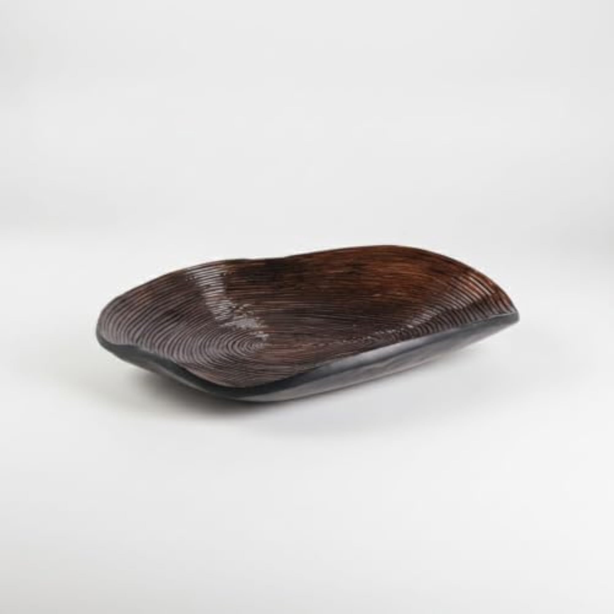 Irregular Decorative Tray, Shallow Oval Design