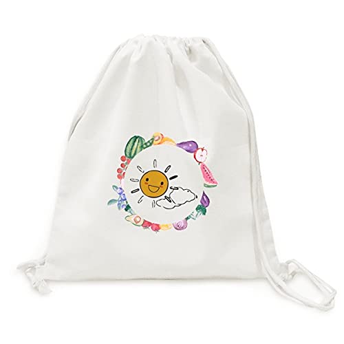 Illustration schéma météo sun nuage sac en tissu pliable pour fruits légumes