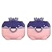PATKAW 2Pcs Contenitore di Formula in Polvere di Latte con Cucchiaio di Formula di Polvere di Latte Del Cucchiaio Distributore per Bambini Contenitore di Stoccaggio per Bambini Tazze di