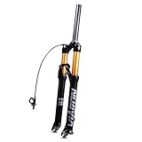 forcella per bici: forcella anteriore per mountain bike da 26/27,5/29 pollici, forcella ad aria con sospensione per bicicletta, peso di circa 1700-1800 g, adatta per pneumatici inferiori a 2,3 pollici