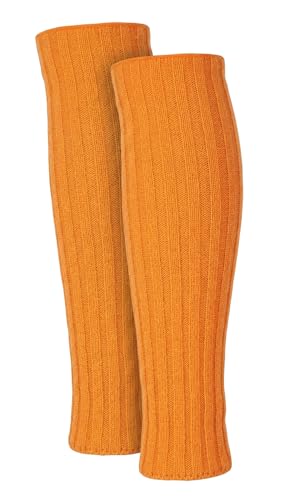 Image of Women's Cable Knit Leg Warmers - Ribbed Knee High Boot Socks for Winter, Layering & Dance Warmups